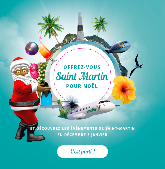 Offrez vous Saint Martin pour noel